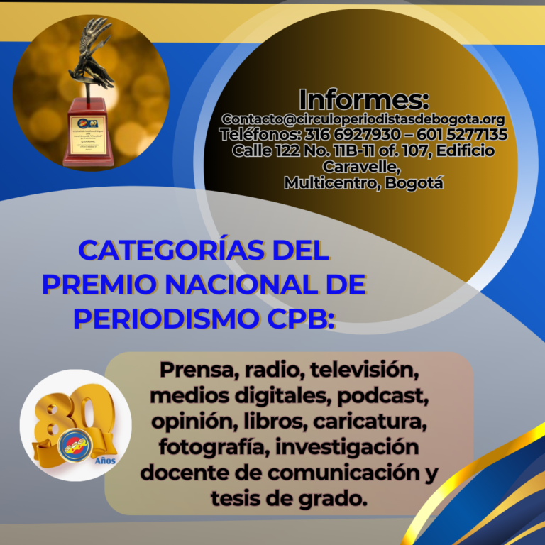 5 Premio Nacional de Periodismo CPB