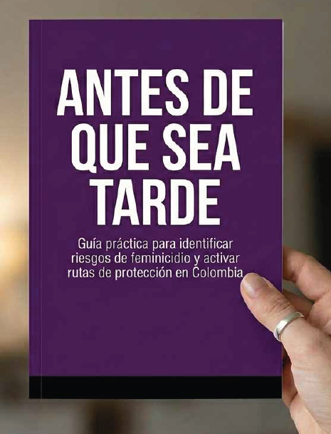 ANTES DE QUE SEA TARDE