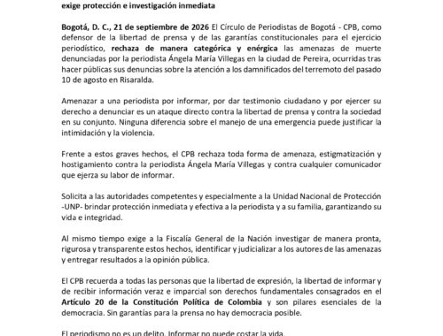 Comunicado Amenazas A.M. Villegas page 0001